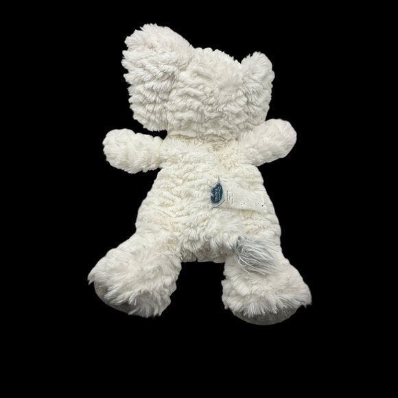 Mary Meyer 12” Afrique Elephant Lovie white beanbag/plush toy - Picture 3 of 6